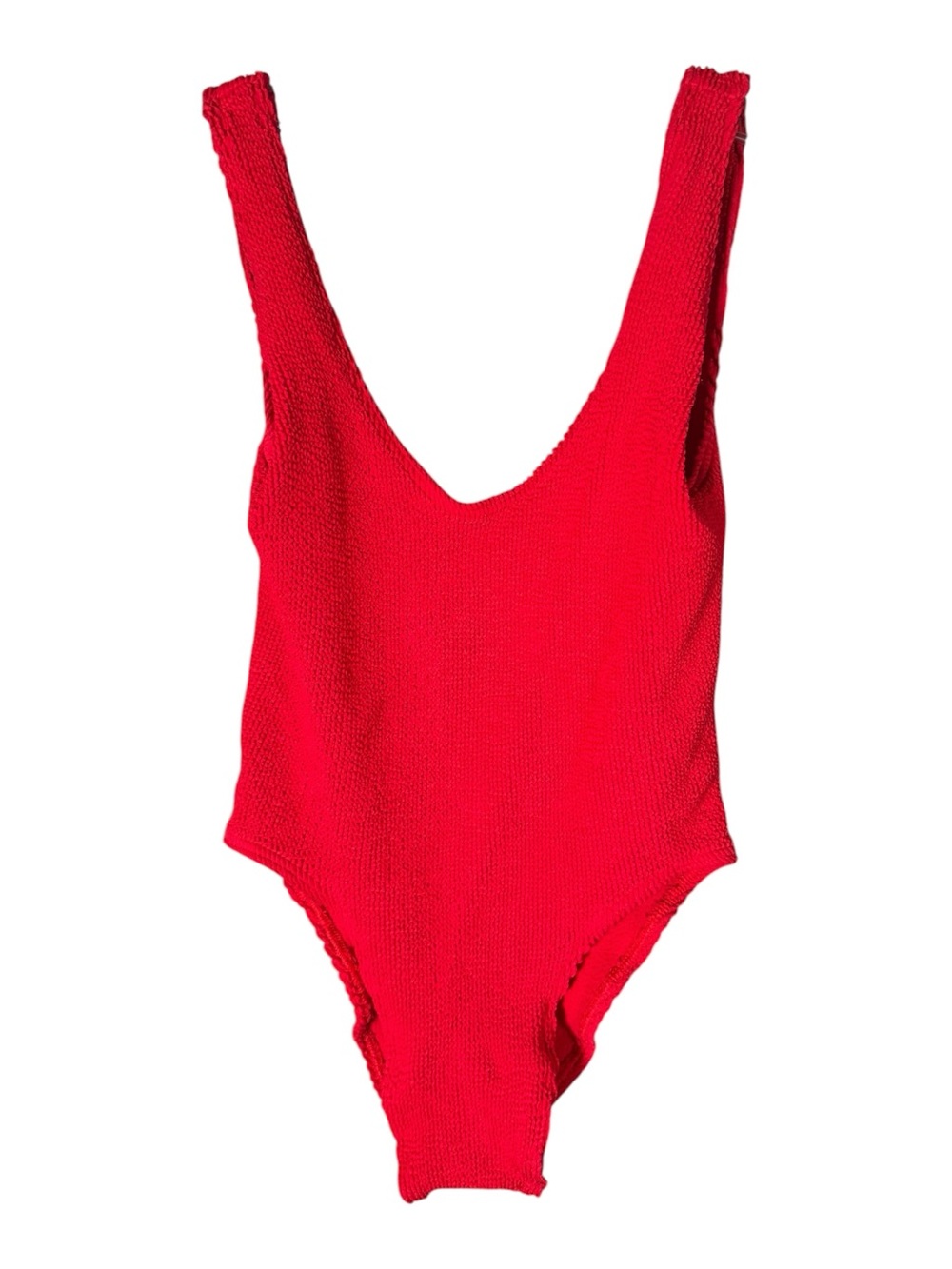Bound by Bond-Eye Mara Red One Piece Swimsuit Crinkle OS